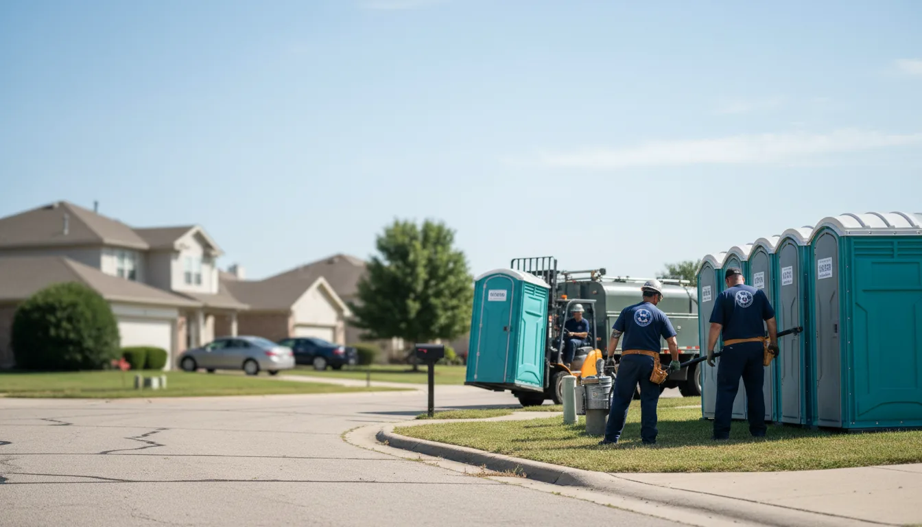 Porta Potty Rental in Niles, OH near me